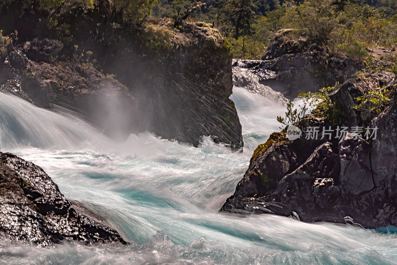 petrohue河- Puerto Varas，湖区